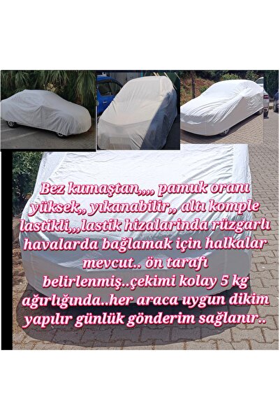 TREND Genel Markalar SEDAN Uyumlu YAZLIK Otobranda Kimyasalsiz Kumaş Pamuk Oranı Yüksek Yazlık Cadir