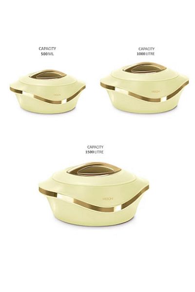 Un Milton Food Container Set of 3 (500ml, 1000ml, 1500ml)