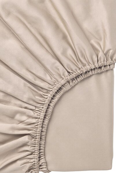 İQON Lastikli Çarşaflı Nevresim Takımı Çift Kişilik Leopar Kahve