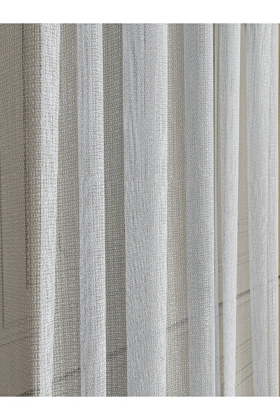 OnyxHome Bamboo Tulle Curtain - Ecru (Without Pilze)