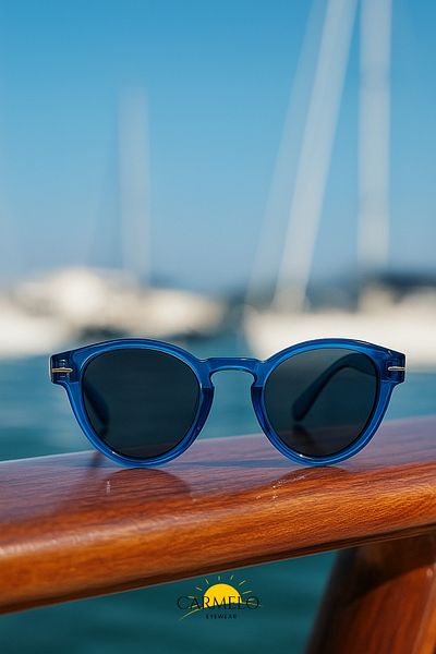 Carmelo Eyewear C01Gk011 Blue Women's Sunglasses
