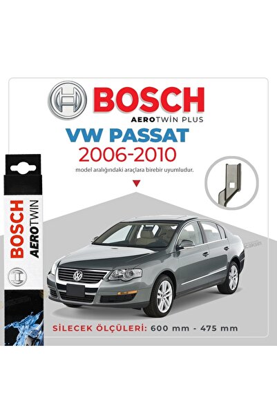 Bosch Aerotwin Muz Silecek Takımı VW Passat B6 2006-2010 ile uyumlu