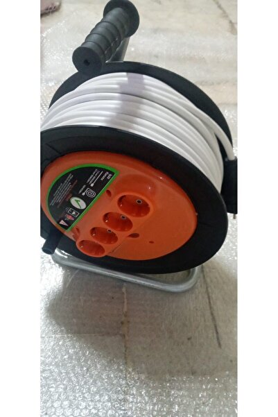Ersa 50 Metre Makaralı 3x2.5 Mm Uzatma Kablosu