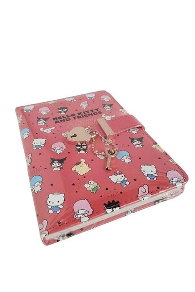 victoria journal Victoria's Journals Vj Kuromi Hello Kitty- Kuromi My Melody and Friends Heart with Lock Keychain