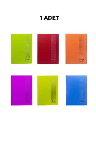Umut 100 Yp with PVC CoverLined A4 Notebook
