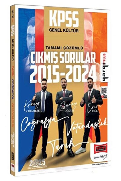 Yargı Yayınları Yargı Yayınları 2025 KPSS Genel Kültür 2015-2024 Konularına G...