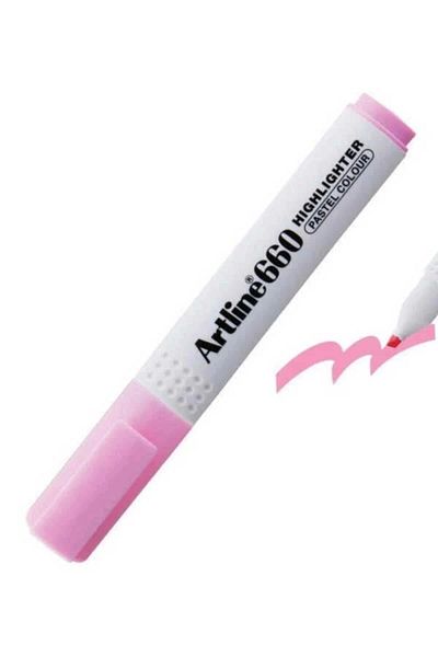 artline Pink Pastel Highlighter Ek-660