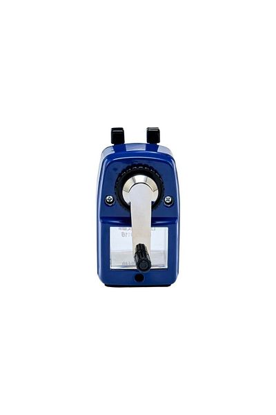 Mas A Type Metal Pencil Sharpener with Sleeve Large Navy Blue 6732