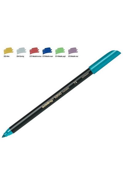 Edding 1200 Graphic Pen Metallic Green