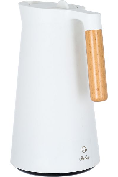 Alsaif Gallery Linda Thermos White Wooden Handle 1 Liter