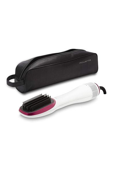 Rowenta Hair Straightening Brush Rowenta Express Air CF6220F0, White