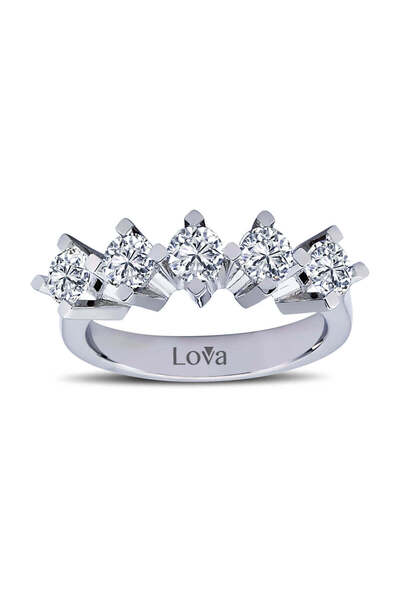 Lova F Renk 1,15 Karat Pırlanta Beştaş Yüzük - 1020182