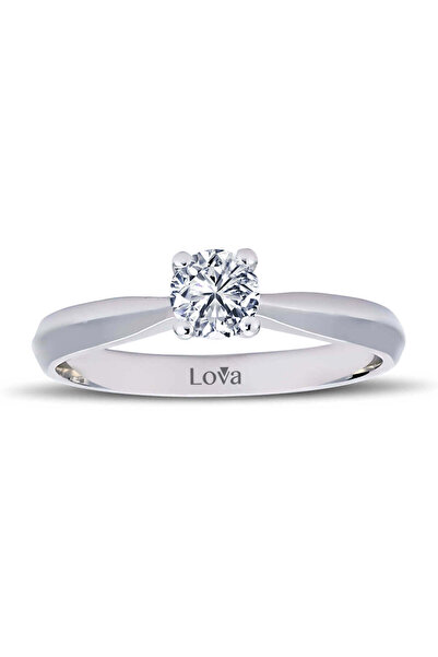 Lova H Renk 0,30 Karat Pırlanta Tektaş Yüzük - 1020106