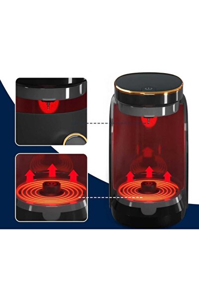 Generic Turkish Coffee Maker With Smart Touch Button – Non-stick, Multi-function Machine For Hot Drinks