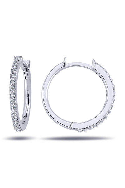 Lova Pırlantalı Halka Küpe - 3030040