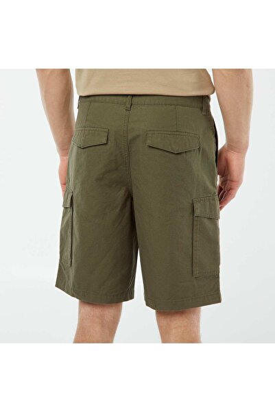 KIABI Multi-pocket Bermuda shorts KHAKI