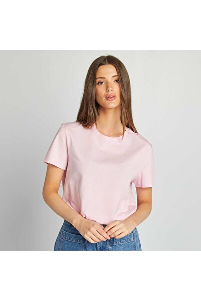 KIABI Short-sleeved jersey T-shirt PINK