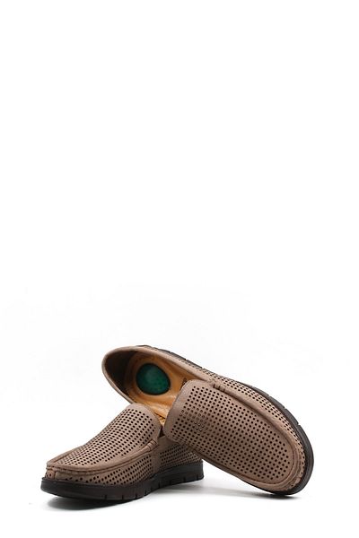 Ayakkabıhane Εσωτερικά και εξωτερικά Γνήσιο Nubuck Leather Sand Άνετα ανδρικά καθημερινά παπούτσια Ah08126131106