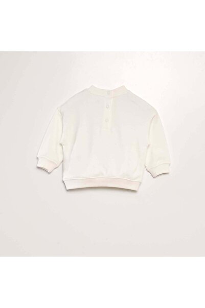 KIABI Marvel sweatshirt with round neck WHITE
