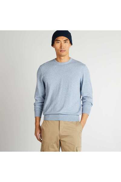 KIABI Round neck sweater BLUE