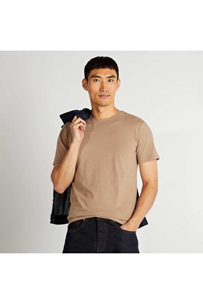 KIABI Plain T-shirt - Muscle shirt BEIGE