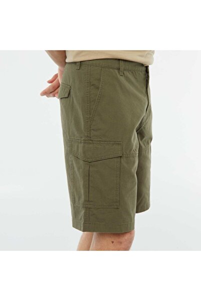 KIABI Multi-pocket Bermuda shorts KHAKI