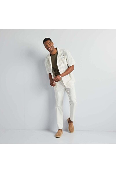 KIABI Plain T-shirt - Muscle shirt KHAKI