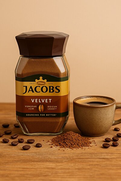 Jacobs Velvet %100 Çözünebilir Kahve 95 gr