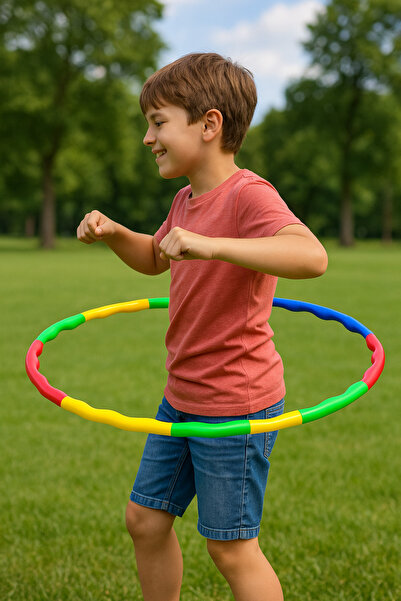 Clifton Geçmeli Hulahop Hulahop Renkli Hula Hop 67 Cm