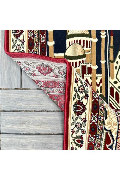 Segadty Sajjati Old Design Prayer Rug, Quilted Prayer Rug with Heritage Details and Classic Patterns, 70 x 110 cm