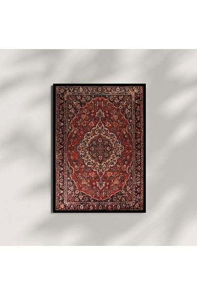 Arthopia Acem Carpet Poster Πίνακας καλλιτεχνικού σχεδιασμού με κορνίζα