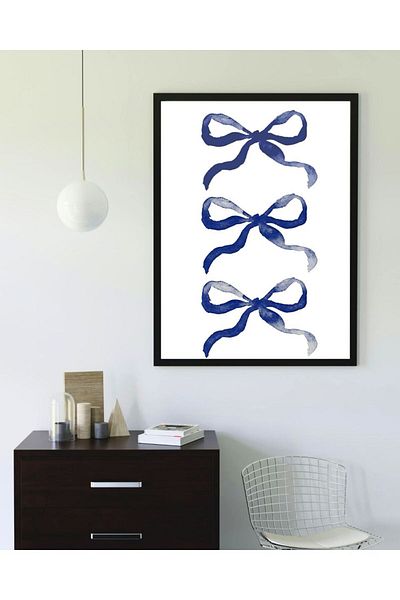 Arthopia Μπλε κορδέλα Μπλε κορδέλα Pinterest Πίνακας καλλιτεχνικού σχεδιασμού με πλαίσιο αφίσας