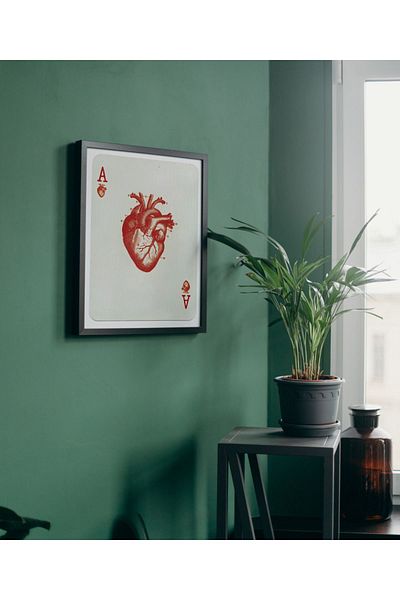 Arthopia Πινακίδα δώρου με κορνίζα με αφίσα του Pinterest