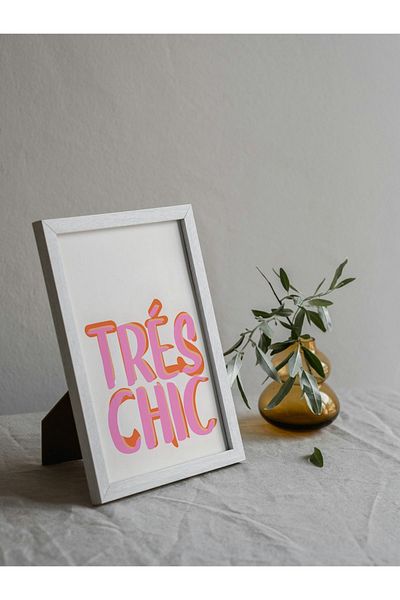 Arthopia Tres Chic 3 Κομψή διακόσμηση Pinterest Δώρο Αφίσα Πλαίσιο Καλλιτεχνική Ζωγραφική