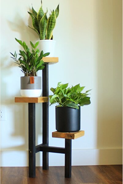 Woodymoda Basamak Saksı Standı