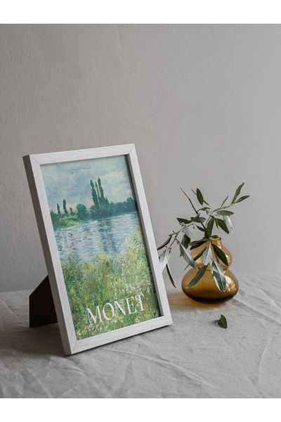 Arthopia Claude Monet Διακοσμητικός Πίνακας Αφίσας Υψηλής Ποιότητας Σχεδιασμού με κορνίζα