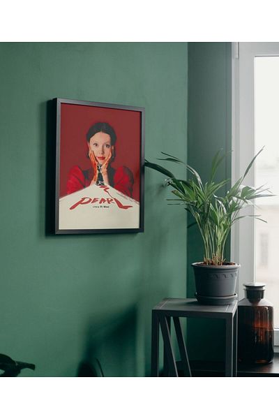 Arthopia Αφίσα ταινίας Pearl 2 Δώρο Pinterest Πίνακας καλλιτεχνικής σχεδίασης με κορνίζα