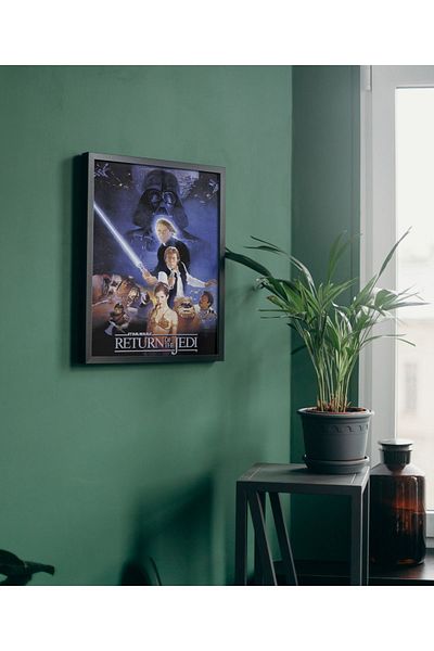 Arthopia Διακόσμηση ταινίας Star Wars με κορνίζα με σχέδιο αφίσας