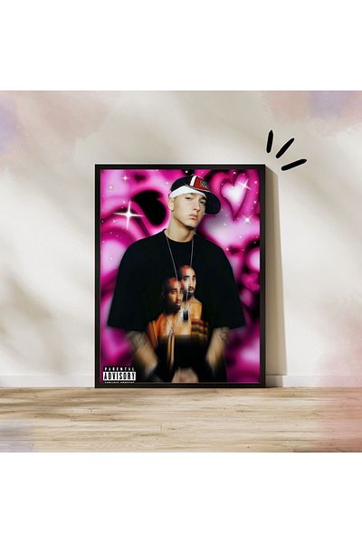 Arthopia Eminem Love Pinterest Αφίσα με κορνίζα Δώρο Διακόσμηση Σχέδιο Ζωγραφική
