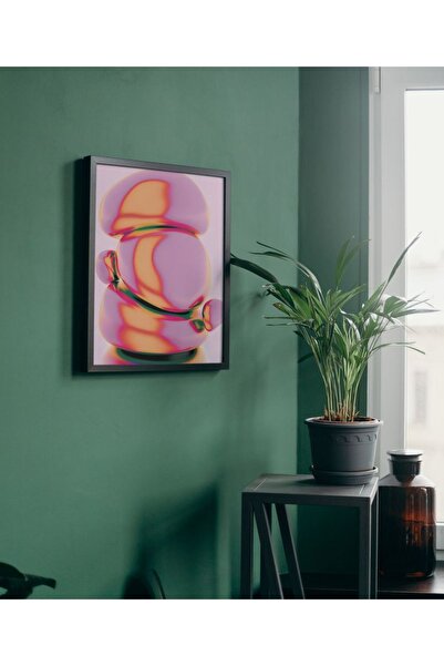 Arthopia Soyut Sanat Pembe Baloncuklar Pinterest Hediyelik Poster Çerçeveli S...