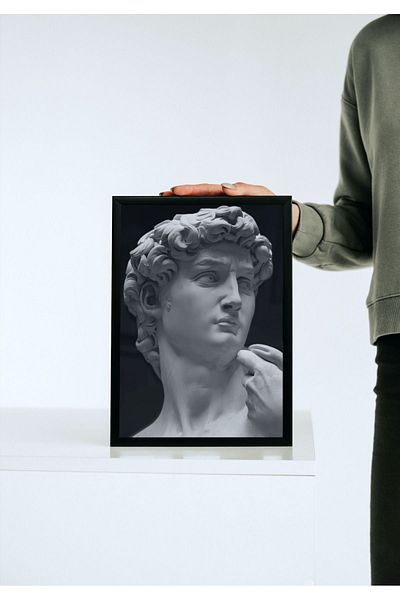 Arthopia David Renaissance Helenistic Pinterest Αφίσα με κορνίζα Δώρο Διακόσμηση Σχέδιο Ζωγραφική