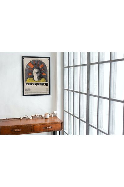 Arthopia Αφίσα ταινίας Trainspotting Ewan McGregor Pinterest Πλαίσιο αφίσας Υψηλής ποιότητας Διακοσμητικός πίνακας