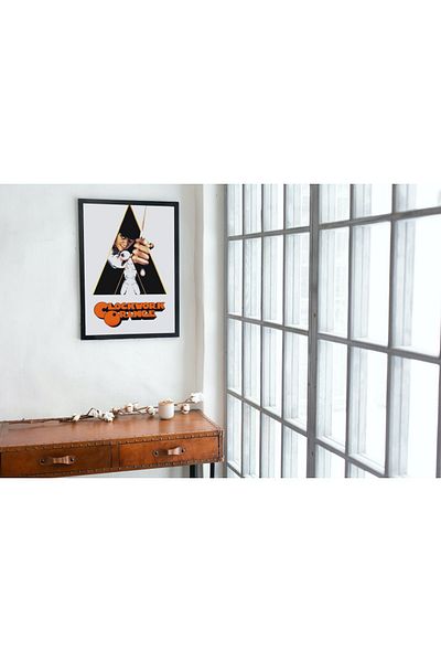 Arthopia Clockwork Orange Automatic Orange Pinterest Πλαίσιο αφίσας Υψηλής ποιότητας διακοσμητικό σχέδιο ζωγραφικής