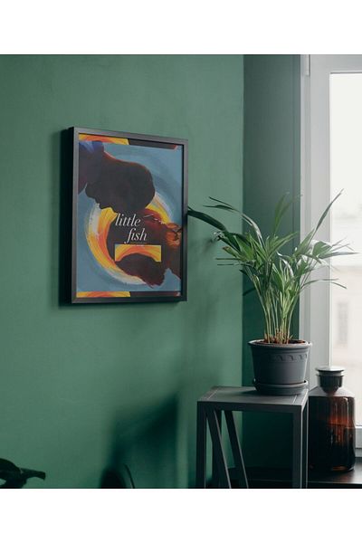 Arthopia Αφίσα ταινίας Little Fish Δώρο Pinterest Αφίσα με κορνίζα ζωγραφική καλλιτεχνική σχεδίαση
