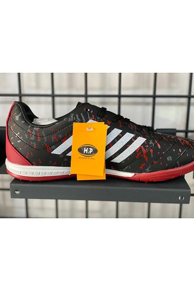 M.P. Mp Men's Lace-up Black Red Astroturf Shoes 221-2406mr 400