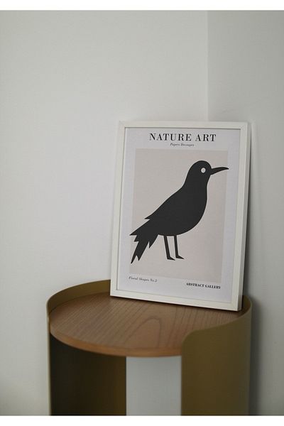 Arthopia Αφίσα με σχέδιο με κορνίζα διακόσμησης Crow