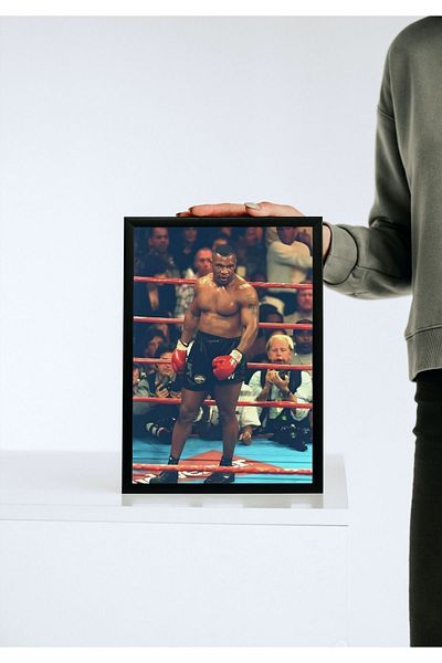 Arthopia Μποξ Mike Tyson με κορνίζα υψηλής ποιότητας σχεδίασης