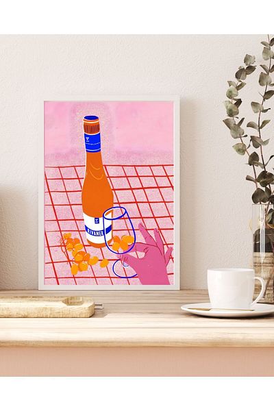 Arthopia Mocktail Party Pinterest Πίνακας καλλιτεχνικού σχεδιασμού με κορνίζα