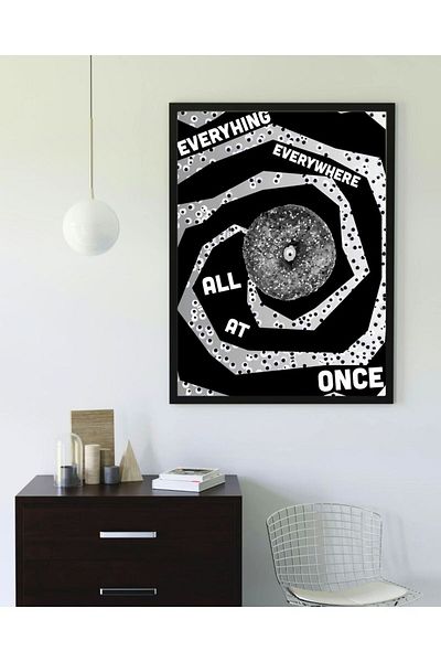 Arthopia Όλα παντού Όλα ταυτόχρονα 2 αφίσα ταινίας Pinterest Αφίσα με κορνίζα ζωγραφική καλλιτεχνική σχεδίαση