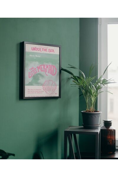 Arthopia Mica Sirenă, Sirenă de mare, Poster Pinterest, Tablou decorativ înră...